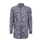 Etro Blouses & Shirts Blue, Herr