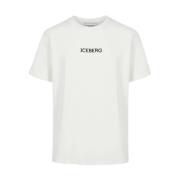 Iceberg T-Shirts White, Herr