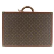 Louis Vuitton Vintage Pre-owned Canvas portfljer Brown, Dam