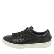 Dior Vintage Pre-owned Laeder sneakers Black, Dam