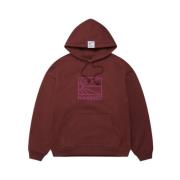 Rassvet Hoodies Red, Herr