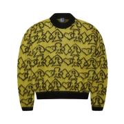 Rassvet Round-neck Knitwear Yellow, Herr