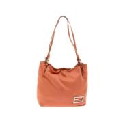 Fendi Vintage Pre-owned Nylon fendi-vskor Orange, Dam