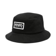 Kenzo Hats Black, Herr
