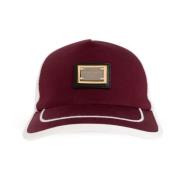 Dolce & Gabbana Baseballkeps med logotyp Red, Herr