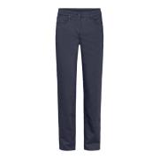 LauRie Slim-fit Trousers Black, Dam