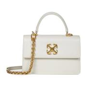 Off White Shoulder Bags White, Dam