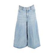 Celine Vintage Pre-owned Bomull jeans Blue, Dam