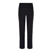 LauRie Slim-fit Trousers Black, Dam