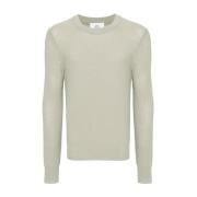 Ami Paris Round-neck Knitwear Green, Herr