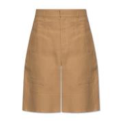 Fendi Shorts med logotyp Beige, Herr