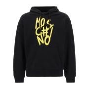 Moschino Hoodies Black, Herr