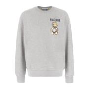 Moschino Sweatshirts Gray, Herr