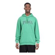 Puma Hoodies Green, Herr