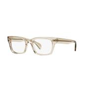 Oliver Peoples Stiliga solglasögon för moderna kvinnor Beige, Dam