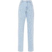 Mugler Straight Jeans Blue, Dam