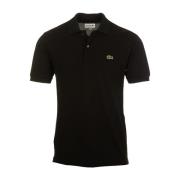 Lacoste Svarta Polo T-shirts och Polos Black, Herr