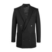 Balmain Blazers Black, Herr