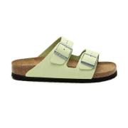 Birkenstock Sliders Green, Dam