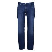 ALBERTO Trousers Blue, Herr