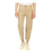 Nine In The Morning Lavinia Regular Sand Byxor Beige, Dam