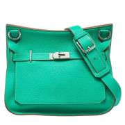 Hermès Vintage Pre-owned Laeder axelremsvskor Green, Dam