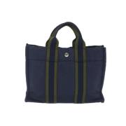 Hermès Vintage Pre-owned Bomull handvskor Blue, Dam