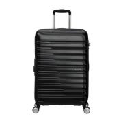 American Tourister Flashline Resväskor och Trolley Black, Unisex