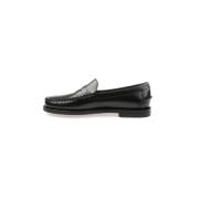 Sebago Klassiska Svarta Mocassin Black, Herr