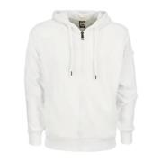 Colmar Stilfull Sweatshirt med dragkedja White, Herr