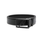 Brioni Belts Black, Herr