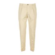 Briglia Slim-fit Trousers Beige, Herr