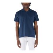 Universal Works Polo Semester Skjorta Blue, Herr