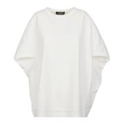 Fabiana Filippi Vit T-Shirt 0142 White, Dam