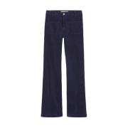 Vanessa Bruno Wide Trousers Blue, Dam