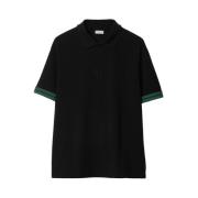 Burberry Polo Shirts Black, Herr