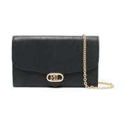 Ralph Lauren Adair 20 Crossbody Medium Black, Dam