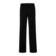 Windsor Wide Trousers Black, Dam