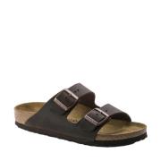 Birkenstock Arizona Lädersandaler Brown, Dam