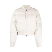 Axel Arigato Zoe Down Bomber Jacka Beige, Dam