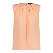 Marc Cain Sleeveless Tops Orange, Dam