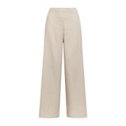 Maliparmi Trousers Beige, Dam