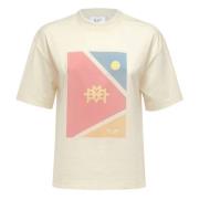 MVP wardrobe Tennisbanan T-shirt Multicolor, Dam