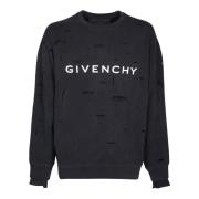 Givenchy Sweatshirts Black, Herr