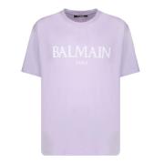 Balmain T-Shirts Purple, Herr