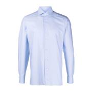 Ermenegildo Zegna Formal Shirts Blue, Herr