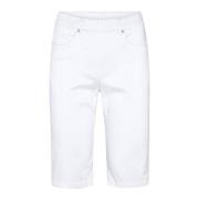 LauRie Denim Shorts White, Dam