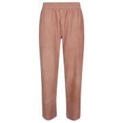Via Masini 80 Cropped Trousers Pink, Dam