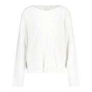 Rich & Royal Long Sleeve Tops White, Dam