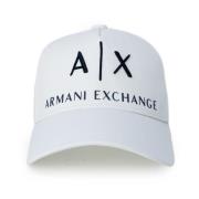 Armani Exchange Keps med skärm White, Herr